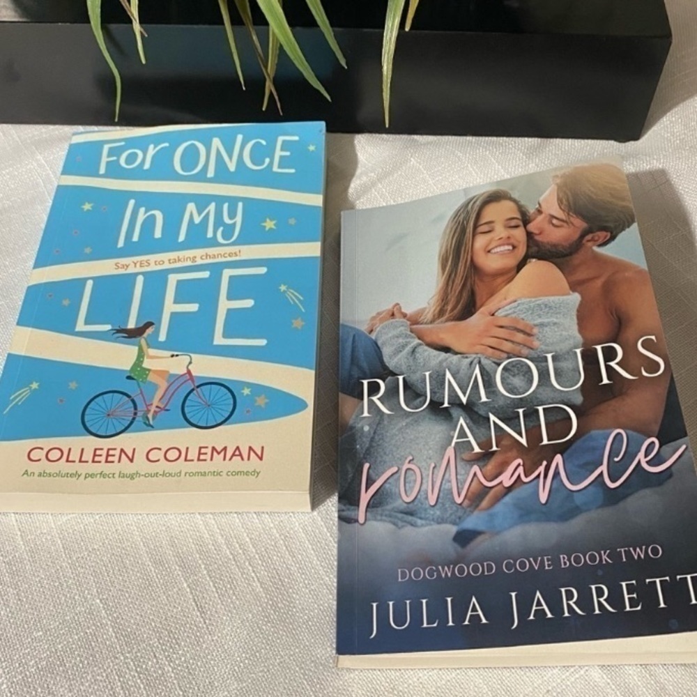 Romance novels x 2​​​​​​​​​​​​​​​